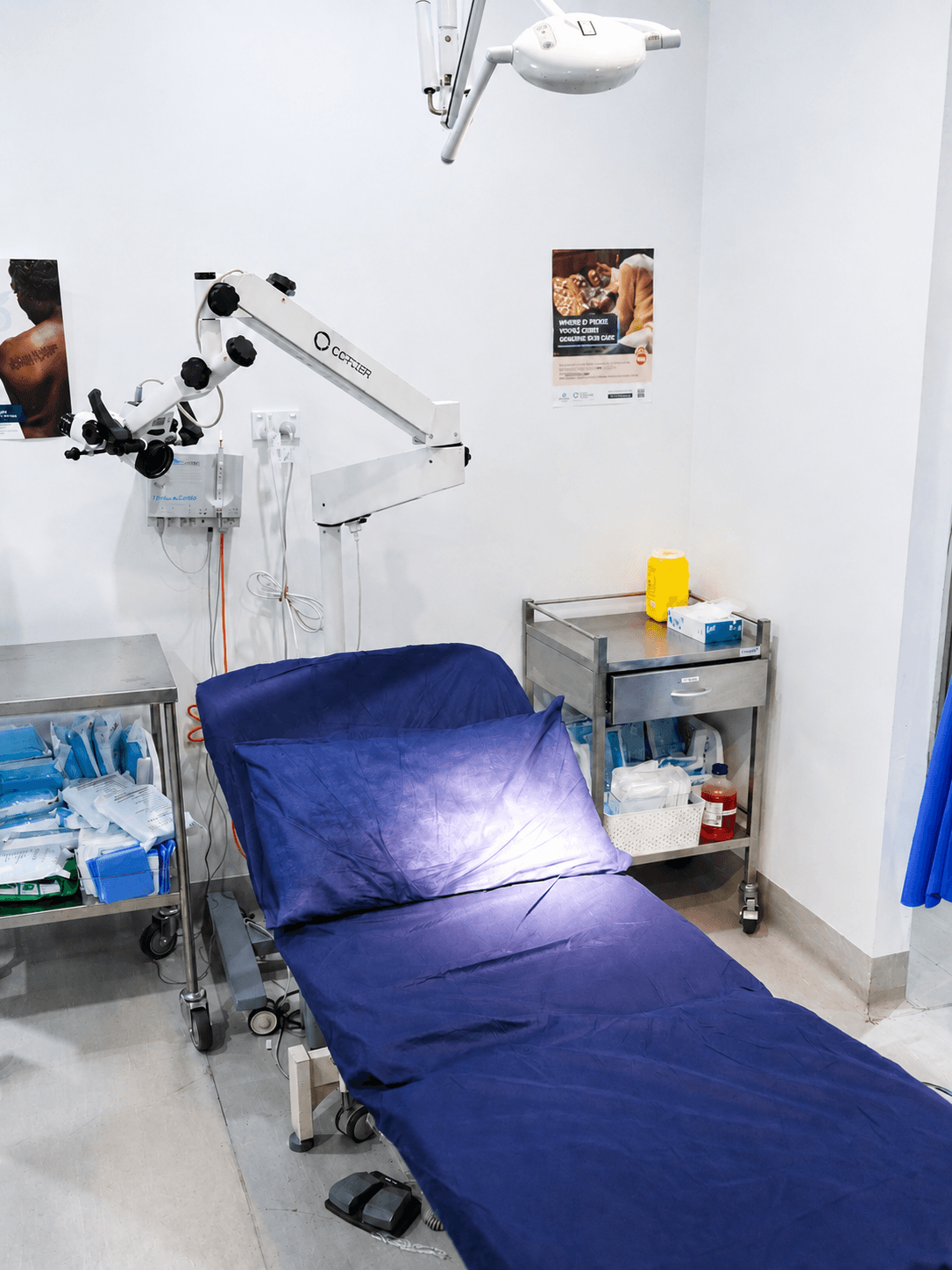 Ear microsuction procedure